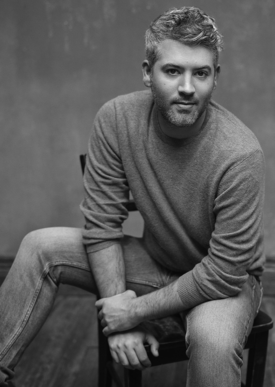 Black and White photo of Brandon Maxwell